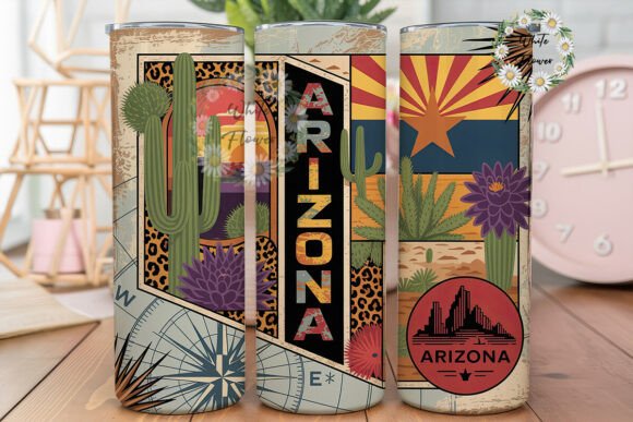 Arizona Desert Collage Tumbler Wrap Review