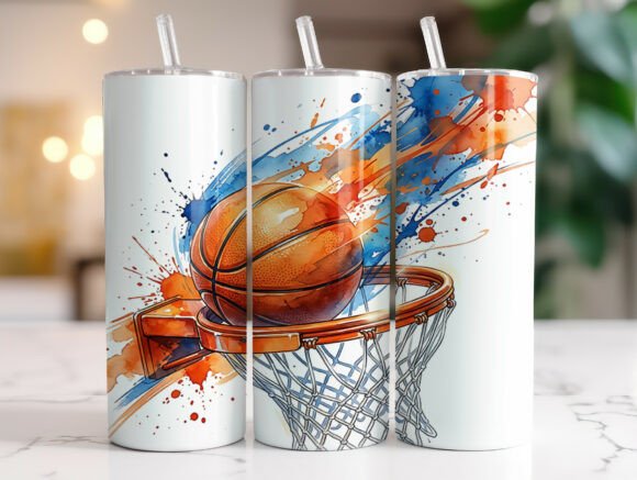 Basketball Tumbler Wrap Design Review