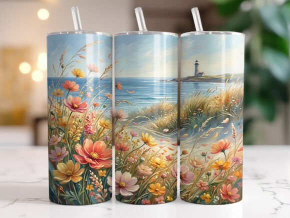 Coastal Wildflower Lighthouse Tumbler Review