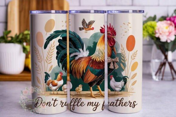 Don t Ruffle My Feathers Tumbler Wrap Review
