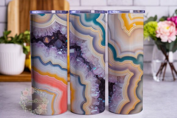 Geode Agate Crystal Tumbler Wrap Review