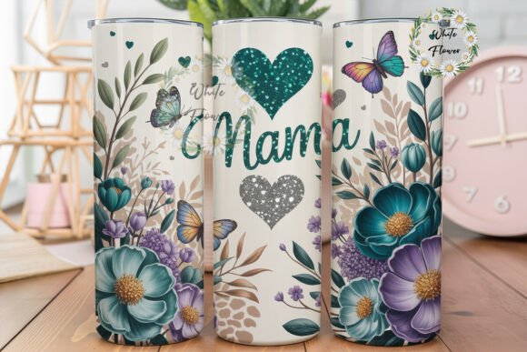 Mama Floral Butterfly Tumbler Wrap Review