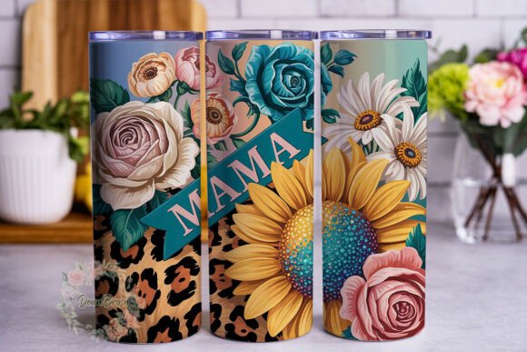 Mama Floral Leopard Tumbler Wrap Review