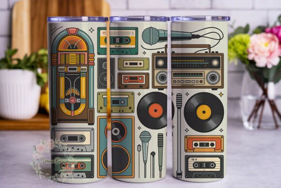 Retro Music Vibes Tumbler Wrap Review