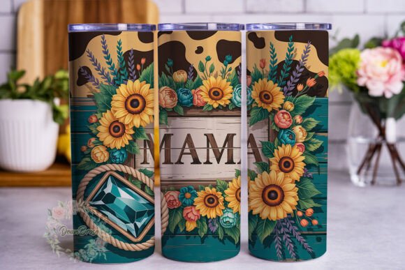 Rustic Sunflower Mama Tumbler Wrap Review