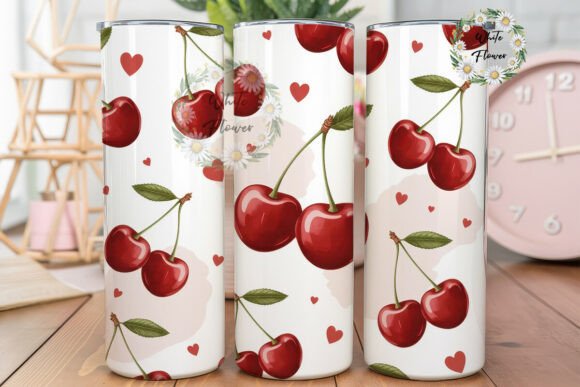 Sweet Cherry Heart Tumbler Wrap Review