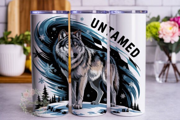 Untamed Winter Wolf Tumbler Wrap Review